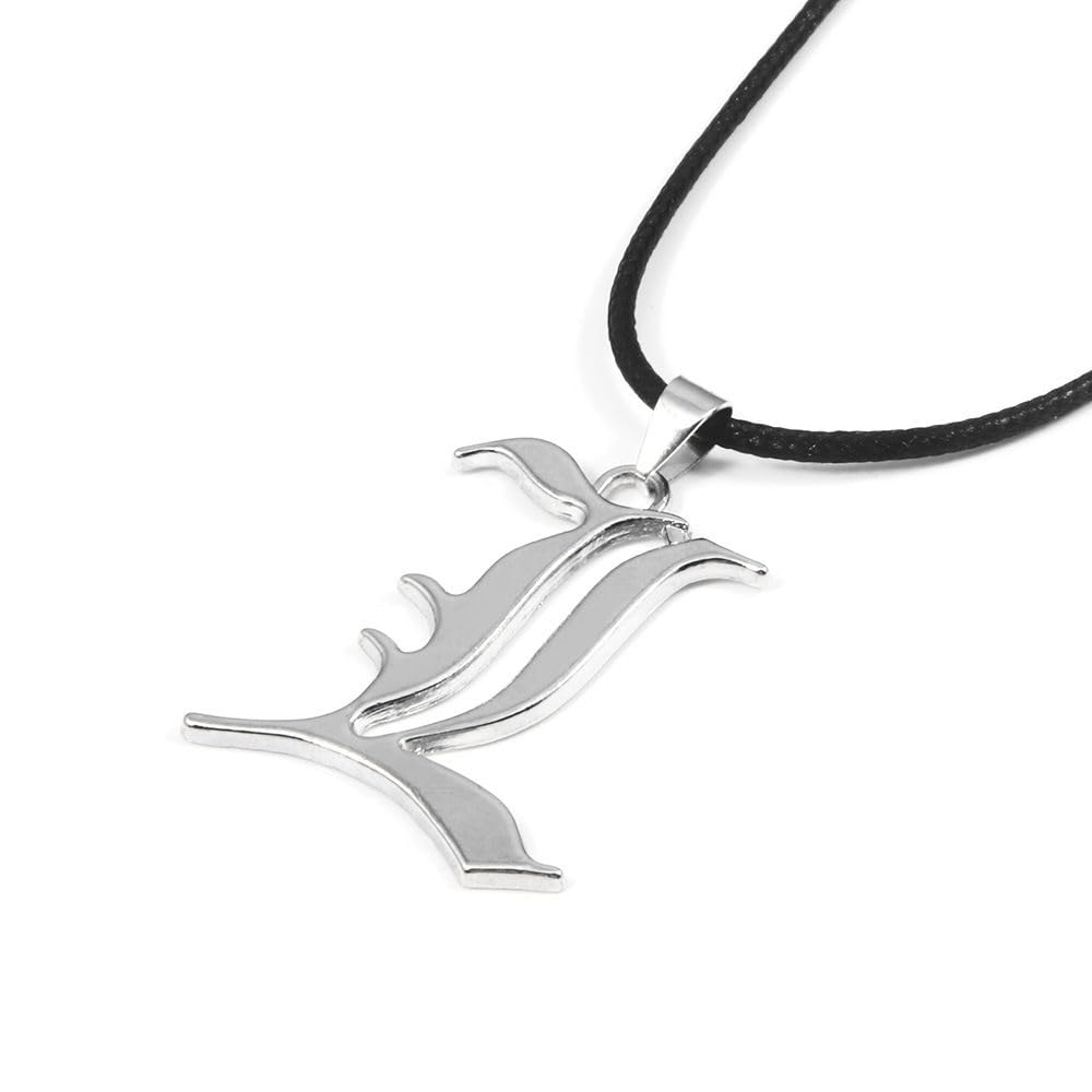 デスノート DEATHNOTE シルバーネックレス Amazon.co.jp: デスノート ペンダント ネックレス グッズ エル 鍵